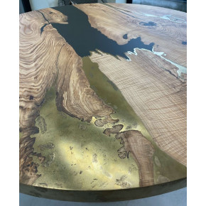 Tables with metal
