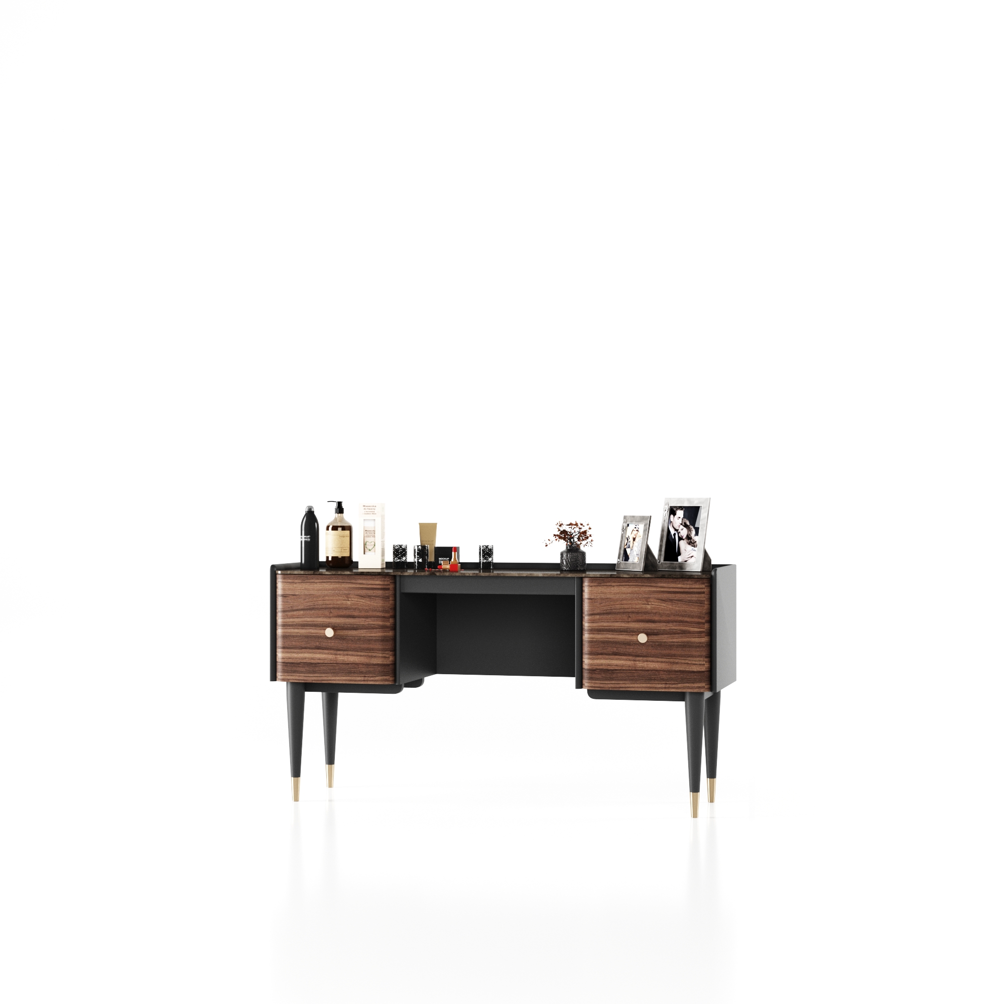Tiffany 2 Drawer Dressing Table - Фото 1