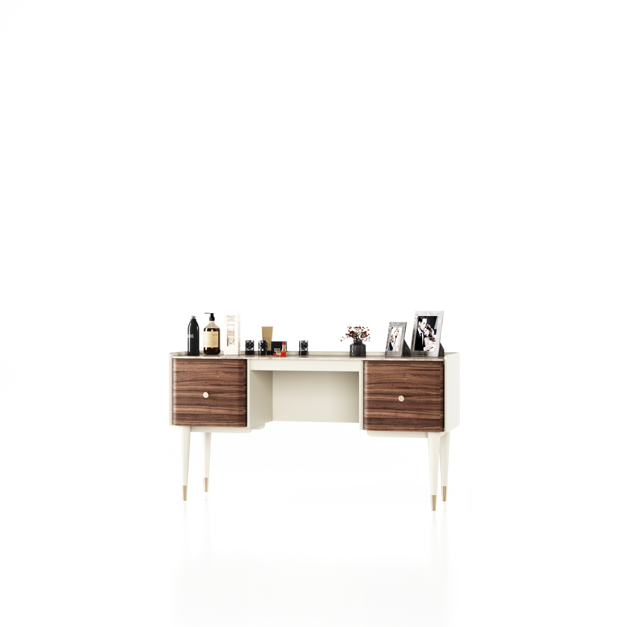 Tiffany 2 Drawer Dressing Table - Фото 2